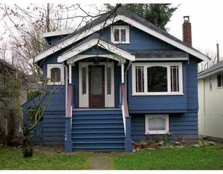 Photo 1: 2828 W 11TH AV in Vancouver: Kitsilano House for sale (Vancouver West)  : MLS®# V572352