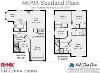Photo 2: A 4699 SHETLAND PLACE in COURTENAY: CV Courtenay East Half Duplex for sale (Comox Valley)  : MLS®# 734537