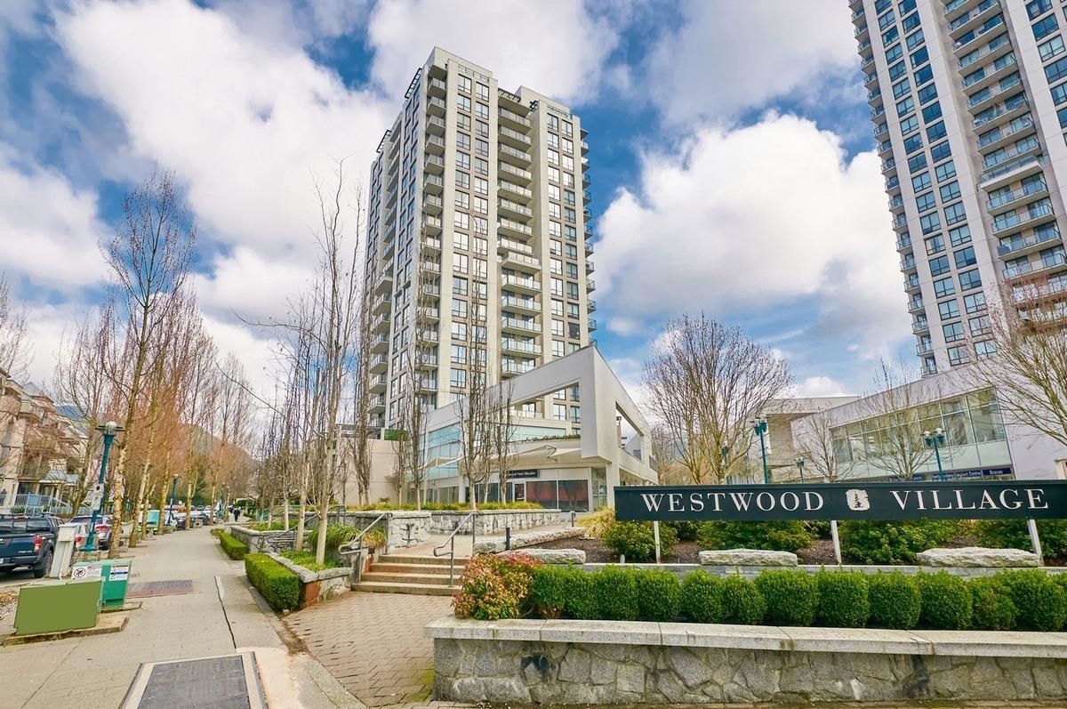 Main Photo: 806 1185 THE HIGH Street in Coquitlam: North Coquitlam Condo for sale in "CLAREMONT" : MLS®# R2684936