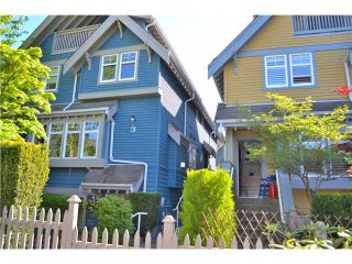 Photo 1: 1670 GRANT ST in Vancouver: Grandview VE Condo for sale (Vancouver East)  : MLS®# V1019448