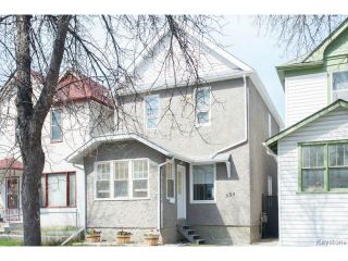 Photo 1: 554 Beverley Street in WINNIPEG: West End / Wolseley Residential for sale (West Winnipeg)  : MLS®# 1410900