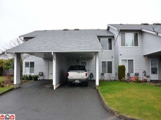 Photo 1: 39 26970 32ND Avenue in Langley: Aldergrove Langley Townhouse for sale : MLS®# F1204276
