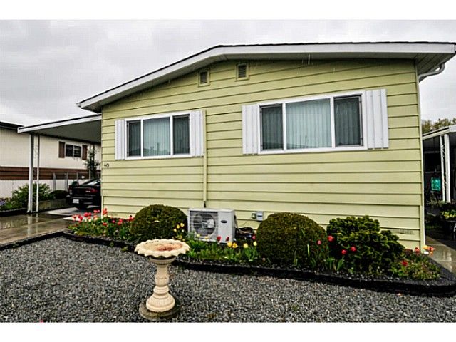 Main Photo: 40 1640 162 Street in Surrey: King George Corridor Manufactured Home for sale in "CherryBrook Park" (South Surrey White Rock)  : MLS®# F1437420