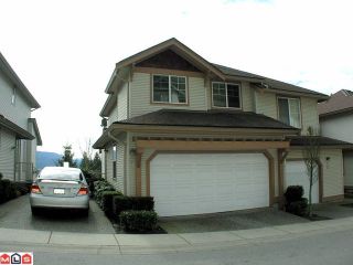 Photo 1: 20 35287 OLD YALE Road in Abbotsford: Abbotsford East Townhouse for sale in "THE FALLS" : MLS®# F1007173