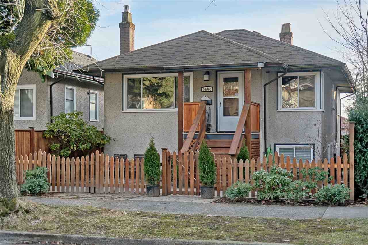 Main Photo: 3648 TURNER STREET in Vancouver: Renfrew VE House for sale (Vancouver East)  : MLS®# R2138053