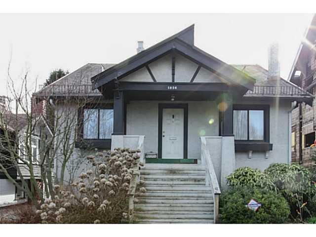 Main Photo: 1826 W 12TH Avenue in Vancouver: Kitsilano House for sale (Vancouver West)  : MLS®# V1106697