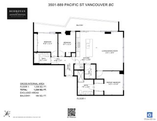 Photo 32: 3501 889 PACIFIC Street in Vancouver: Downtown VW Condo for sale in "The Pacific by Grosvenor" (Vancouver West)  : MLS®# R2750956