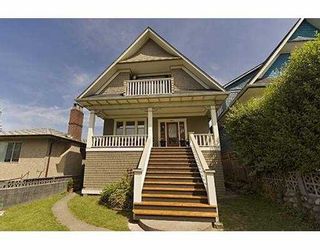 Photo 1: 1417 E 11TH Avenue in Vancouver: Grandview VE House for sale (Vancouver East)  : MLS®# V719481