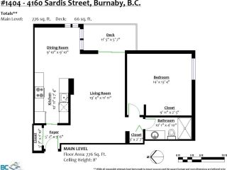 Photo 6: 1404 4160 SARDIS Street in Burnaby: Central Park BS Condo for sale in "Central Park Place" (Burnaby South)  : MLS®# R2615098