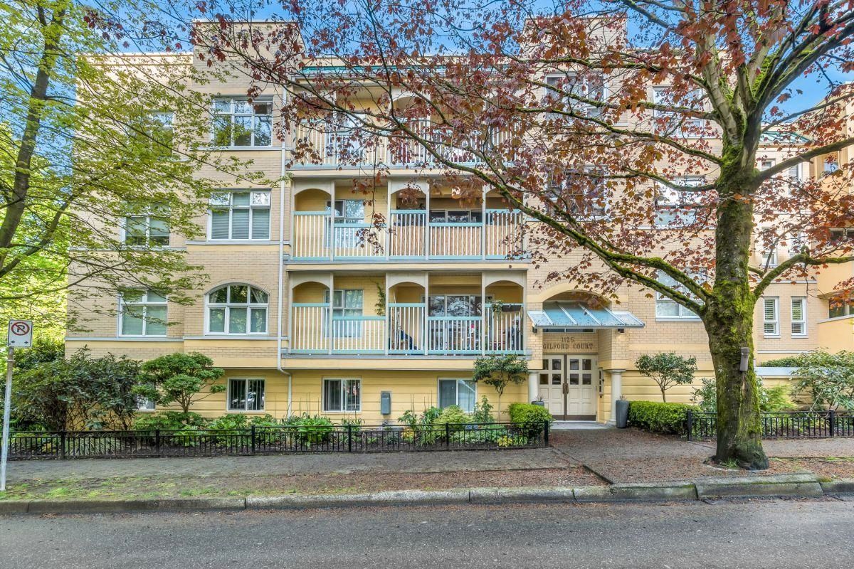 Main Photo: 406 1125 GILFORD Street in Vancouver: West End VW Condo for sale in "GILFORD COURT" (Vancouver West)  : MLS®# R2686347