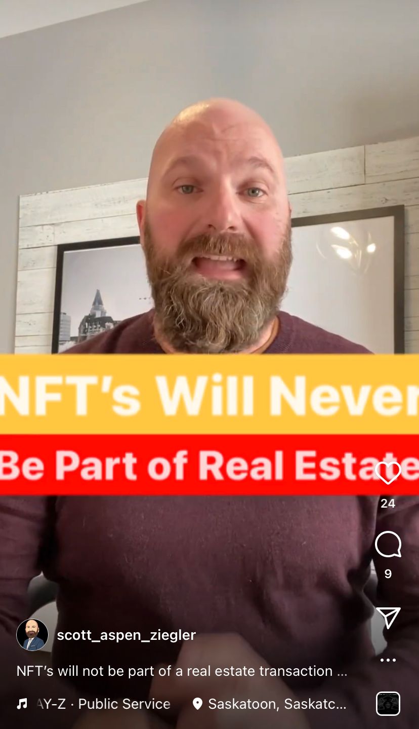 NFT's and Real Estate