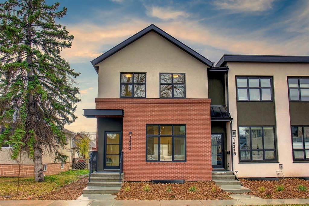 Main Photo: 1433 10 Avenue SE in Calgary: Inglewood Row/Townhouse for sale : MLS®# A1160275