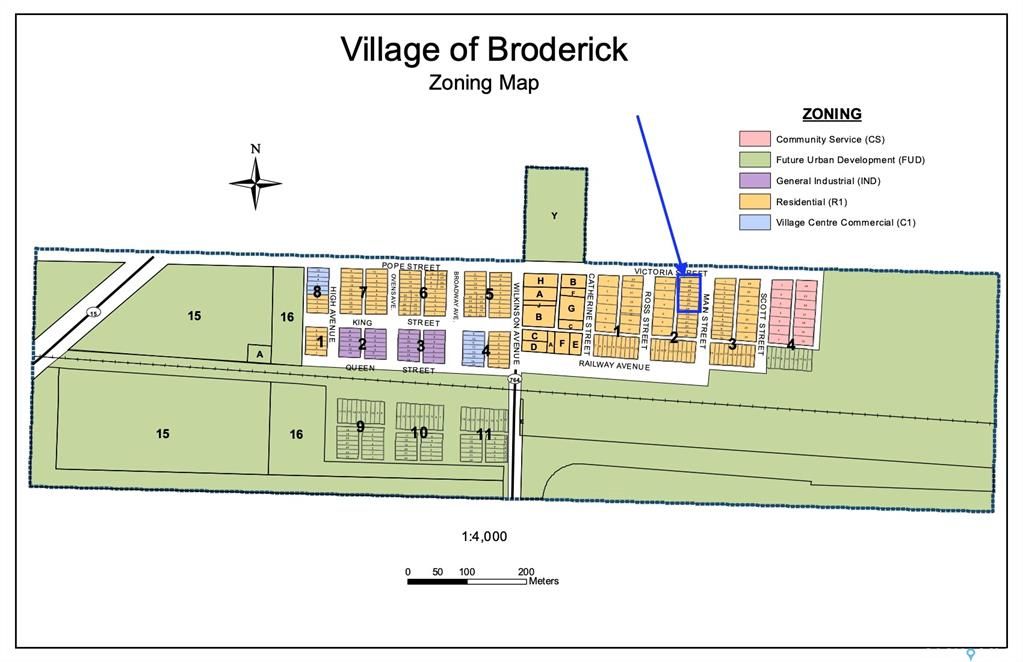 Main Photo: 202-214 Main Street in Broderick: Lot/Land for sale : MLS®# SK908841
