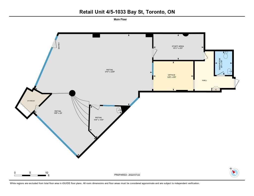 Main Photo: 4 & 5 1033 Bay Street in Toronto: Bay Street Corridor Property for lease (Toronto C01)  : MLS®# C5713426