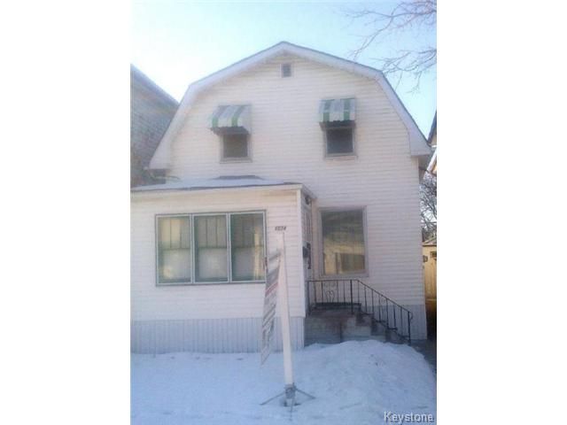 Main Photo: 1034 Garfield Street North in WINNIPEG: West End / Wolseley Residential for sale (West Winnipeg)  : MLS®# 1429452