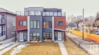Photo 2: 9329 CONNORS Road in Edmonton: Zone 18 House Half Duplex for sale : MLS®# E4286494