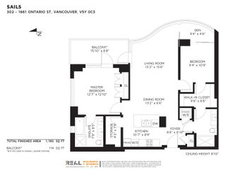 Photo 34: 302 1661 ONTARIO Street in Vancouver: False Creek Condo for sale in "Sails" (Vancouver West)  : MLS®# R2732651