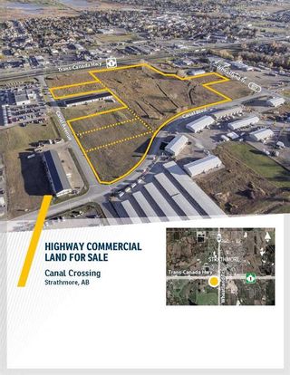 Photo 1: Lots 5,6 and 7 175 Canal Avenue: Strathmore Commercial Land for sale : MLS®# A2094416