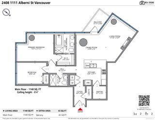 Photo 7: 2408 1111 ALBERNI Street in Vancouver: West End VW Condo for sale (Vancouver West)  : MLS®# R2839349