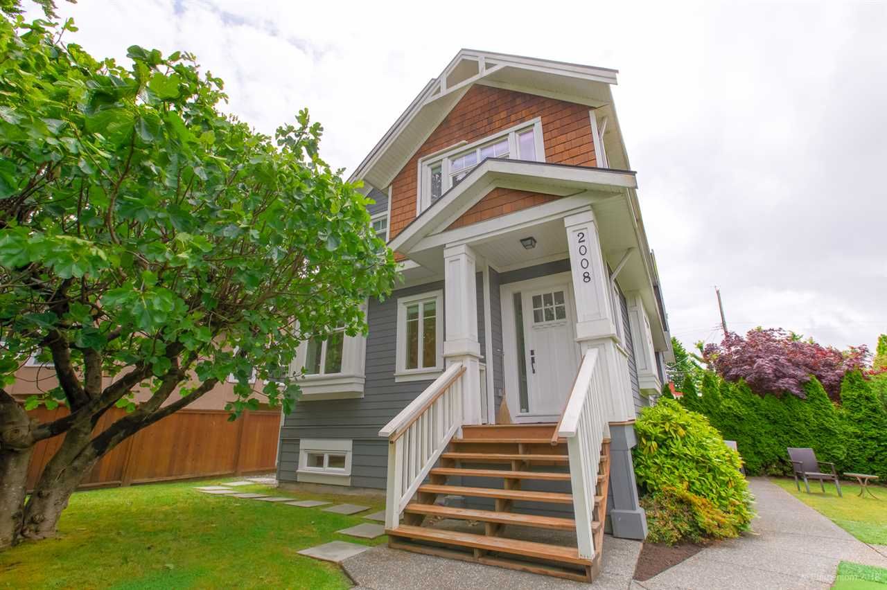 Main Photo: 2008 E 1ST Avenue in Vancouver: Grandview Woodland 1/2 Duplex for sale (Vancouver East)  : MLS®# R2460644