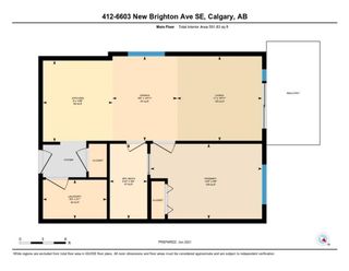 Photo 27: 412 6603 New Brighton Avenue SE in Calgary: New Brighton Apartment for sale : MLS®# A1122252
