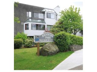 Photo 1: 103 9620 MANCHESTER Drive in Burnaby: Cariboo Condo for sale in "BROOKSIDE PARK" (Burnaby North)  : MLS®# V1036806