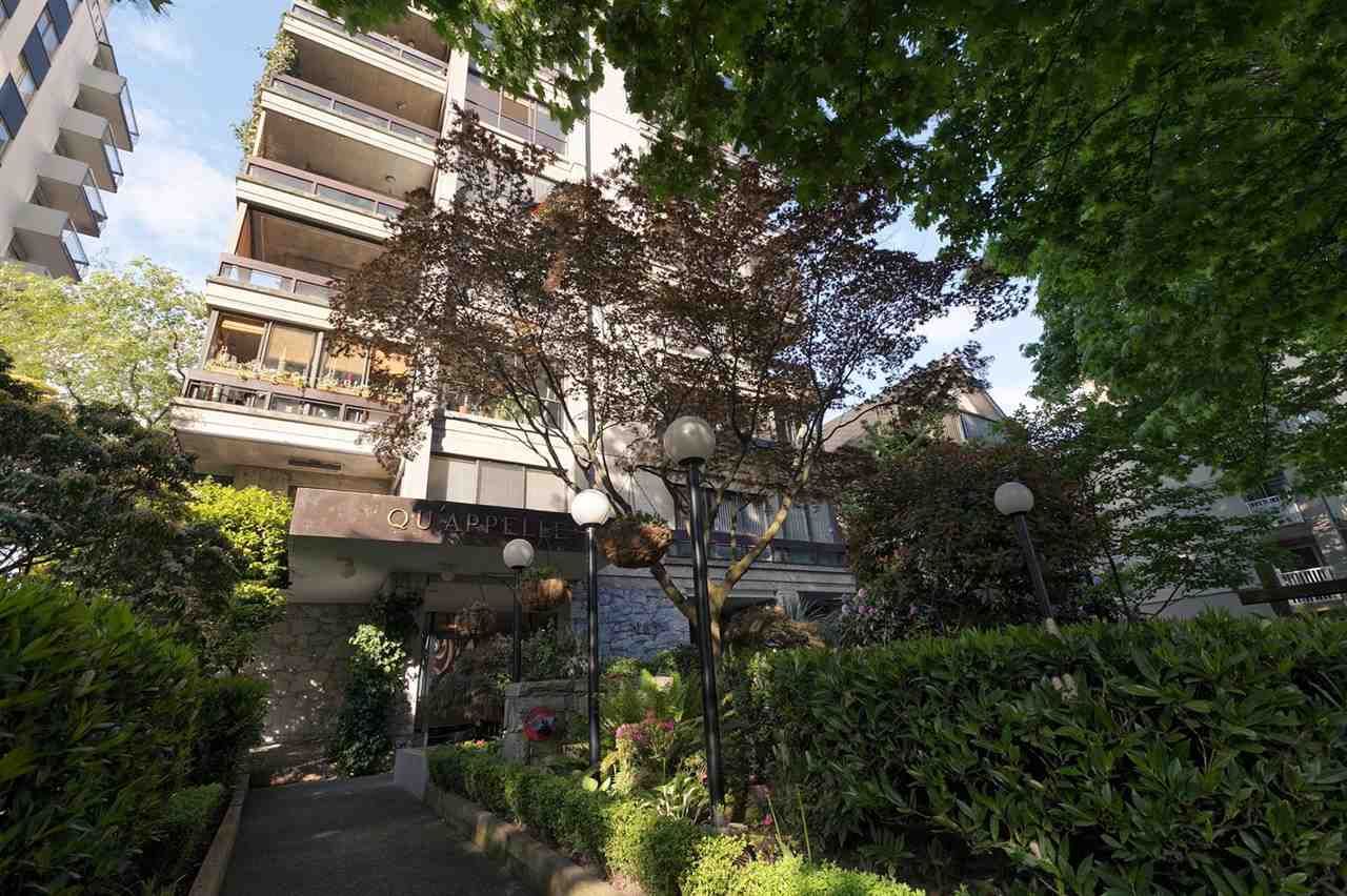 Main Photo: 602 1165 BURNABY STREET in : West End VW Condo for sale : MLS®# R2271757