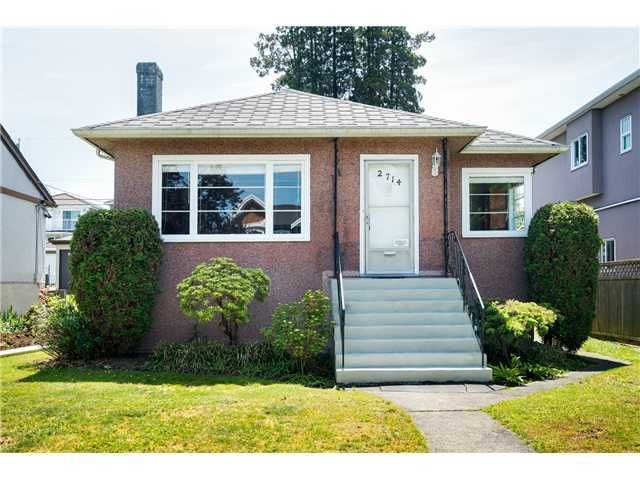 Main Photo: 2714 3RD Ave E in Vancouver East: Renfrew VE Home for sale ()  : MLS®# V1127562