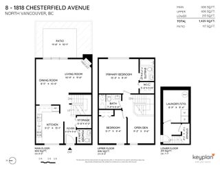 Photo 33: 8 1818 CHESTERFIELD Avenue in North Vancouver: Central Lonsdale Townhouse for sale in "CHESTERFIELD COURT" : MLS®# R2726106