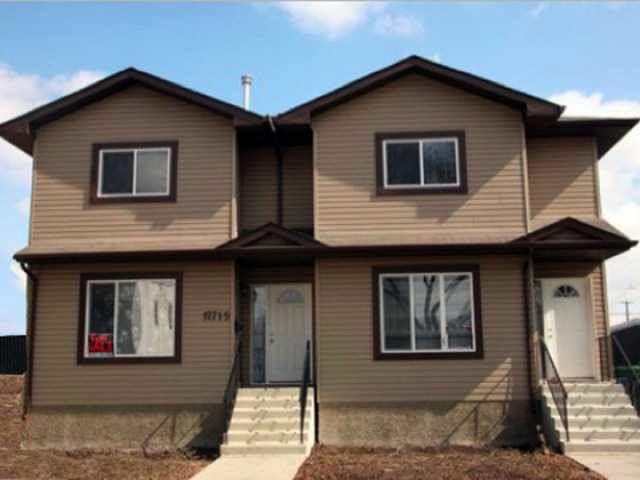Main Photo: 12715 118 Street in Edmonton: House Half Duplex for sale : MLS®# E3260568