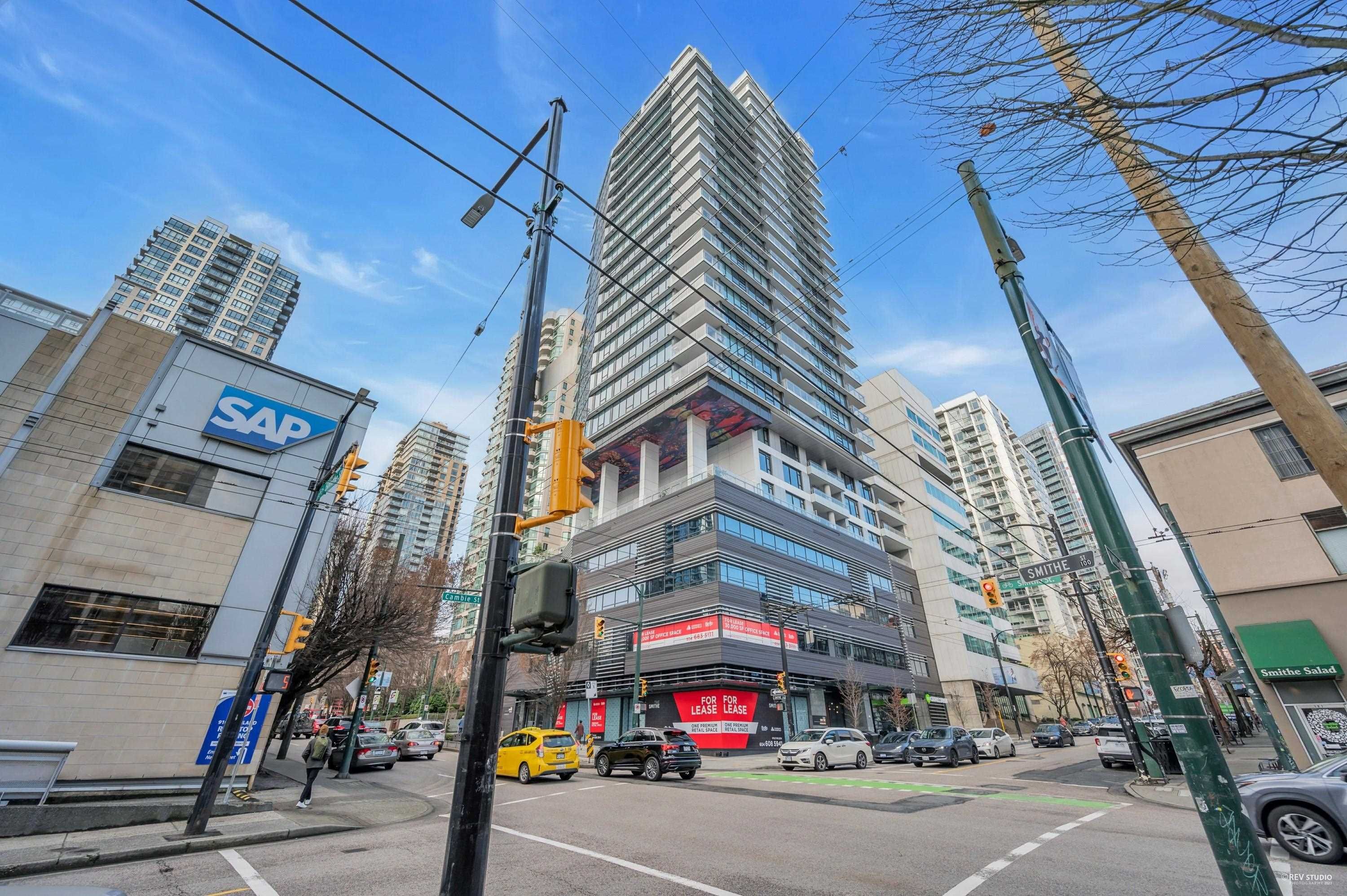Main Photo: 1904 885 CAMBIE Street in Vancouver: Downtown VW Condo for sale in "The Smithe" (Vancouver West)  : MLS®# R2748084