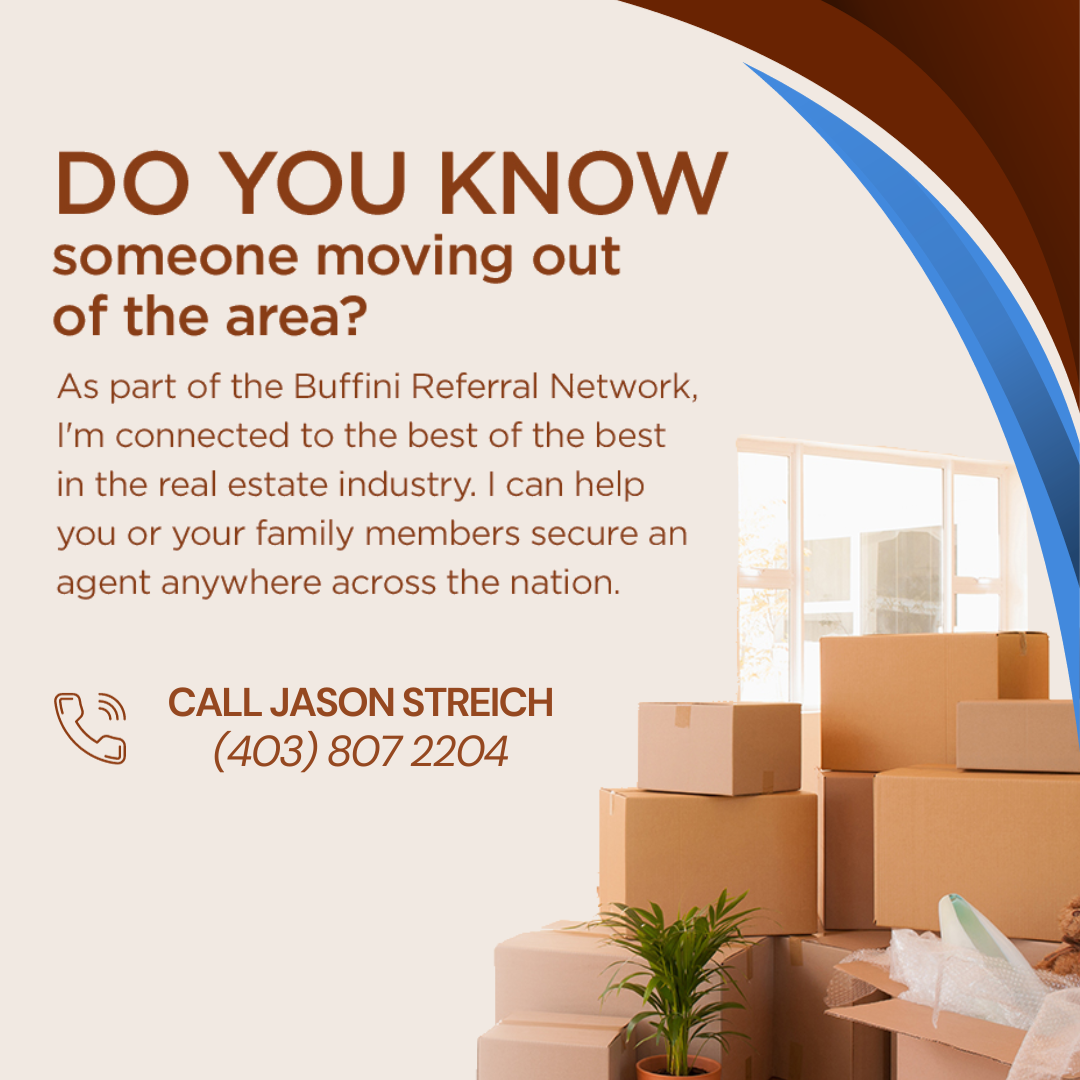 Do you know someone moving out of the area?