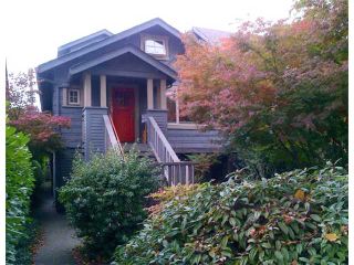 Photo 1: 1353 MAPLE Street in Vancouver: Kitsilano House for sale (Vancouver West)  : MLS®# V1032892