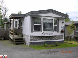 Photo 1: 77 10221 WILSON Road in Mission: Mission BC Manufactured Home for sale in "Triple Creek Estates" : MLS®# F1113687