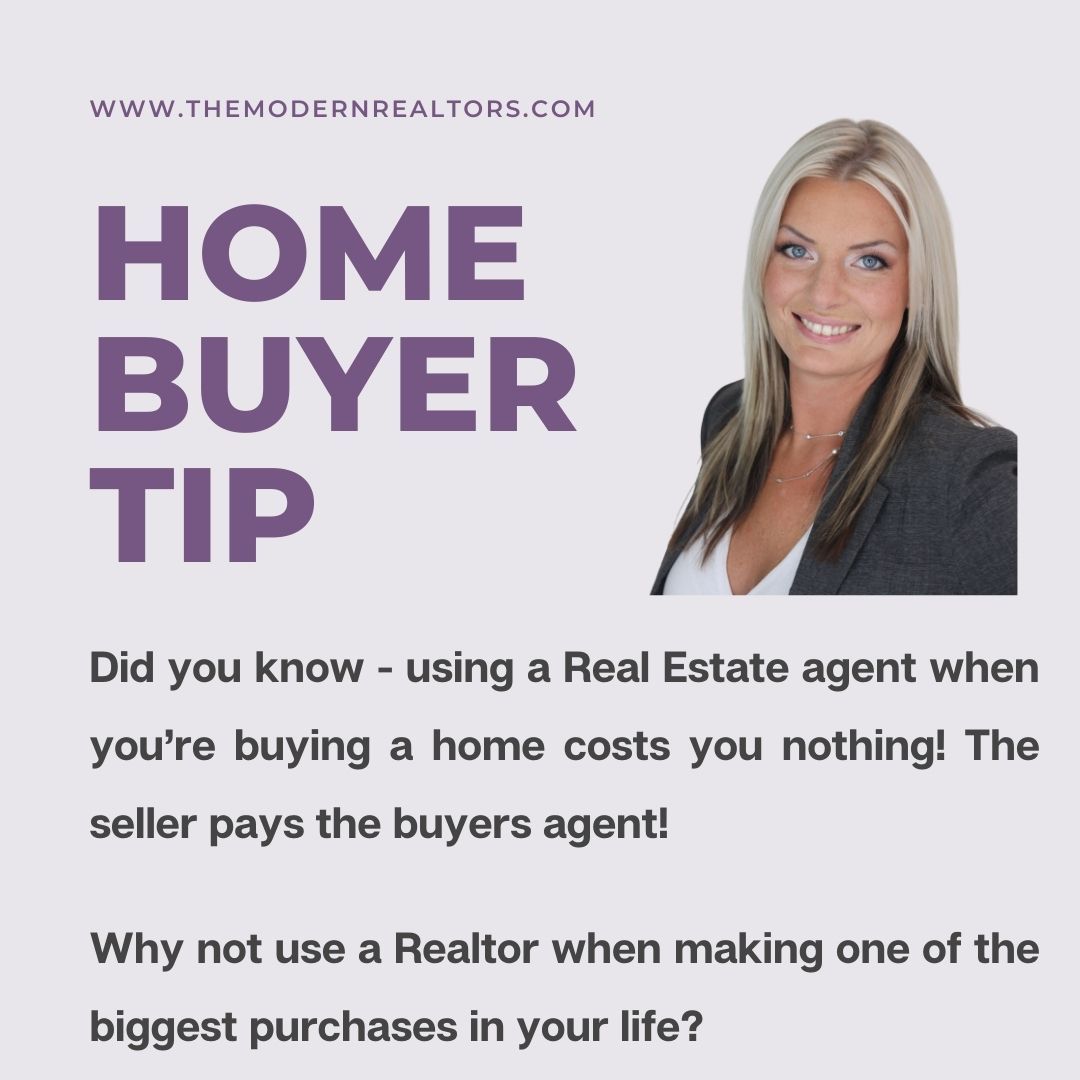 Home Buyer Tip - Using A Real Estate Agent During The Home Buying Process Is FREE
