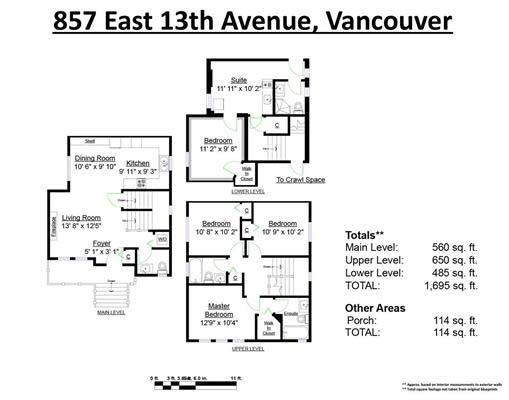 Photo 20: Photos: 857 E 13TH AVENUE in Vancouver: Mount Pleasant VE 1/2 Duplex for sale (Vancouver East)  : MLS®# R2050276