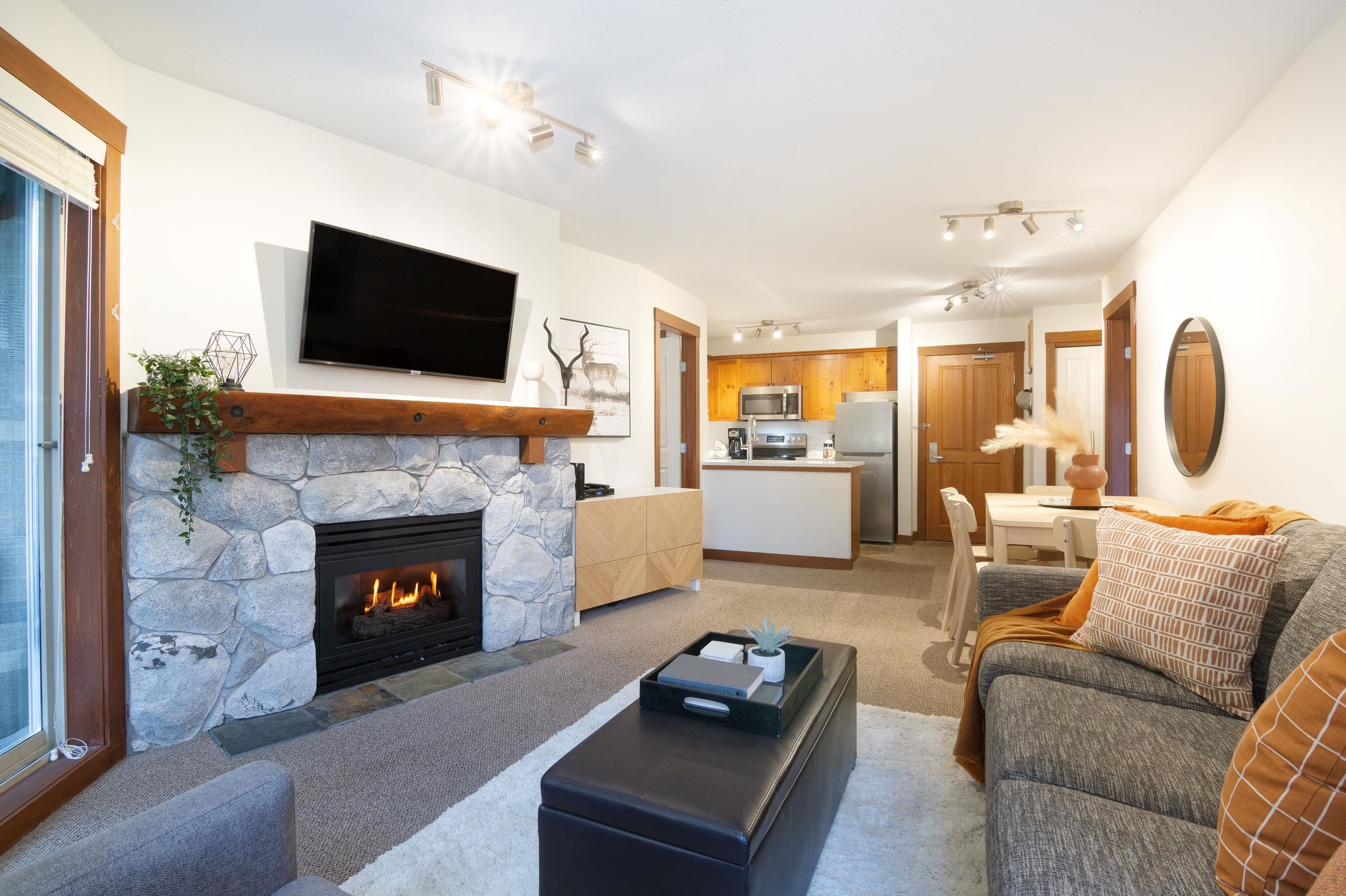 Main Photo: 426 4660 BLACKCOMB Way in Whistler: Benchlands Condo for sale in "Lost Lake Lodge" : MLS®# R2832463