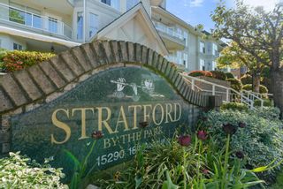 Photo 1: 201 15290 18 Avenue in Surrey: King George Corridor Condo for sale in "Stratford by the Park" (South Surrey White Rock)  : MLS®# R2778295