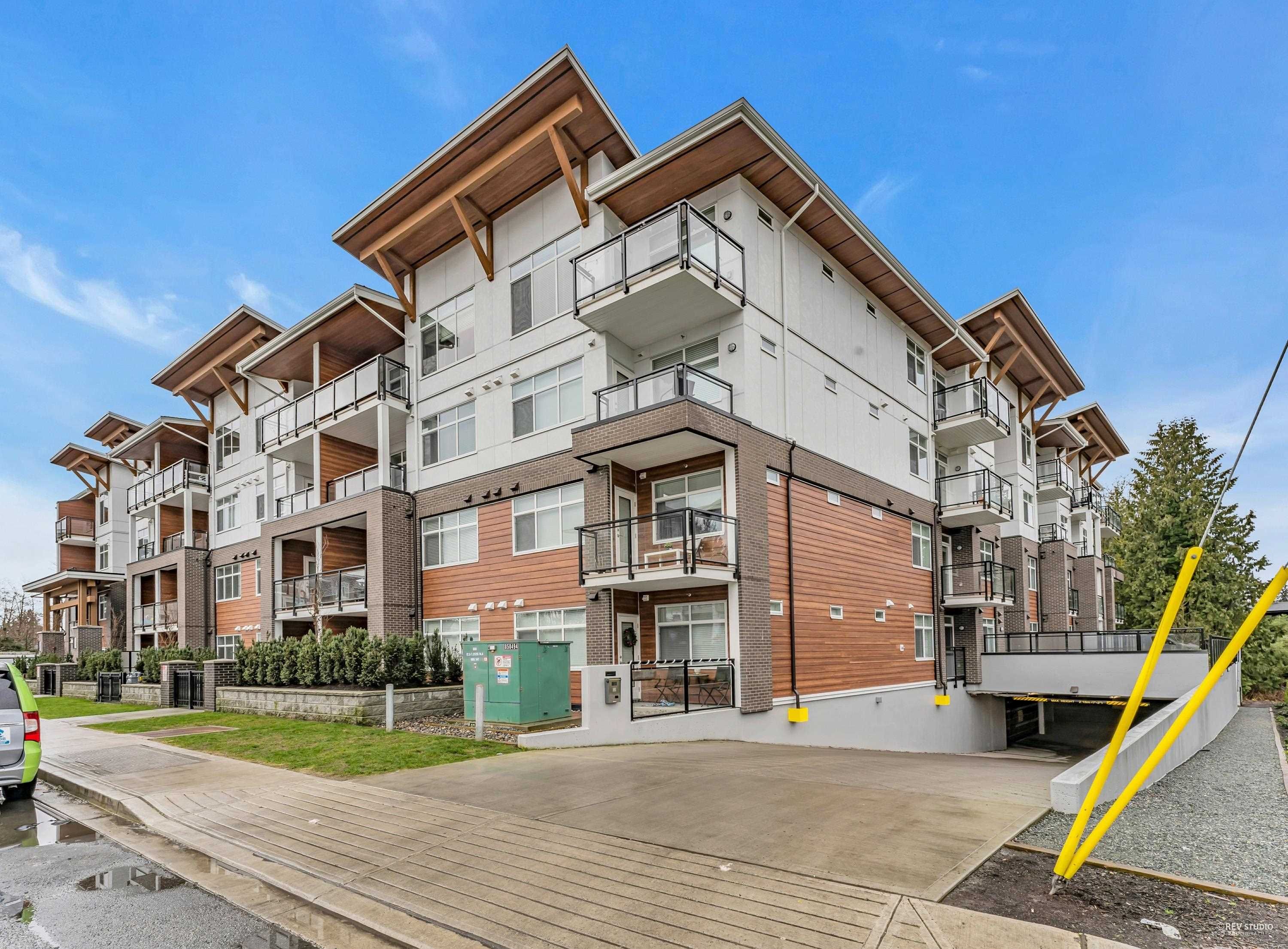 Main Photo: 221 5415 BRYDON Crescent in Langley: Langley City Condo for sale in "The Audley" : MLS®# R2651806