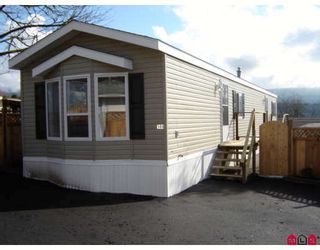 Photo 1: 144 10221 WILSON Road in Mission: Stave Falls Manufactured Home for sale : MLS®# F2806567