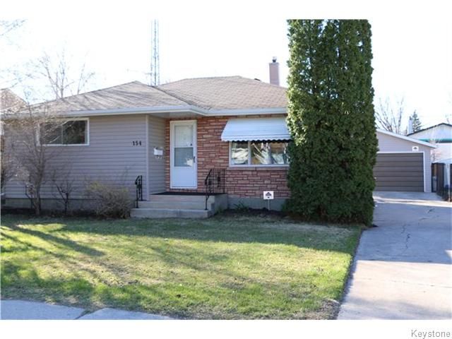 Main Photo: 154 Moore Avenue in Winnipeg: St Vital Residential for sale (South East Winnipeg)  : MLS®# 1610353