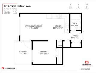 Photo 22: 803 6588 NELSON Avenue in Burnaby: Metrotown Condo for sale in "THE MET" (Burnaby South)  : MLS®# R2545757