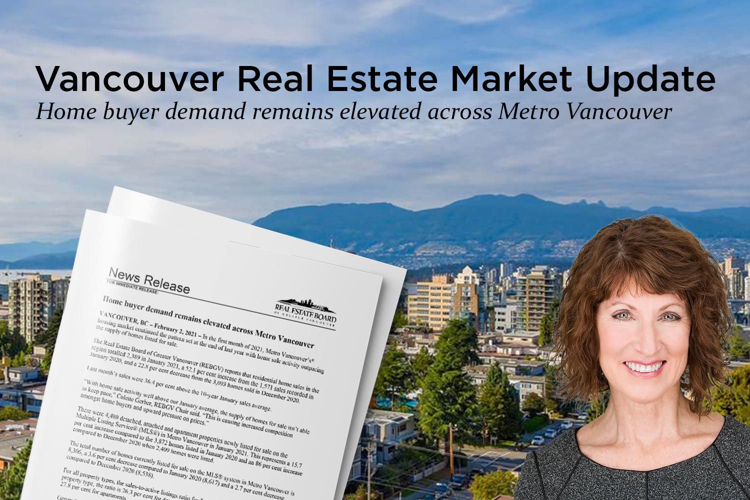 Jennifer's Real Estate Board January 2021 Stats for Vancouver