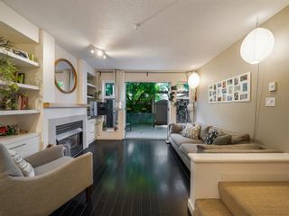 Main Photo: 220 2545 W BROADWAY in Vancouver: Kitsilano Townhouse for sale in "Trafalgar Mews" (Vancouver West)  : MLS®# R2722047