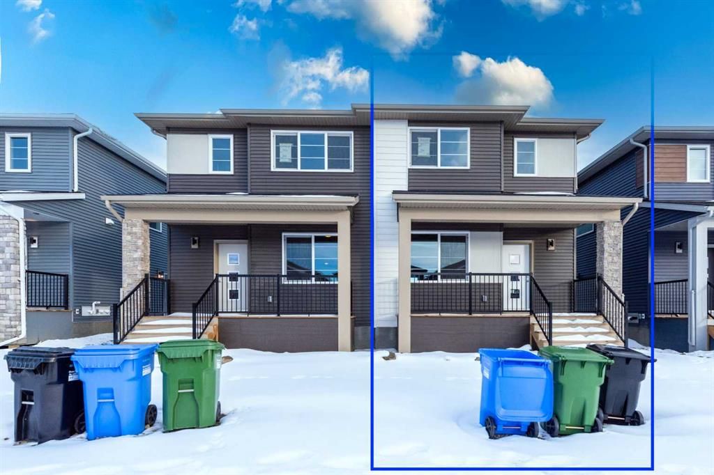 Main Photo: 1812 Cornerstone Boulevard NE in Calgary: Cornerstone Semi Detached (Half Duplex) for sale : MLS®# A2103602