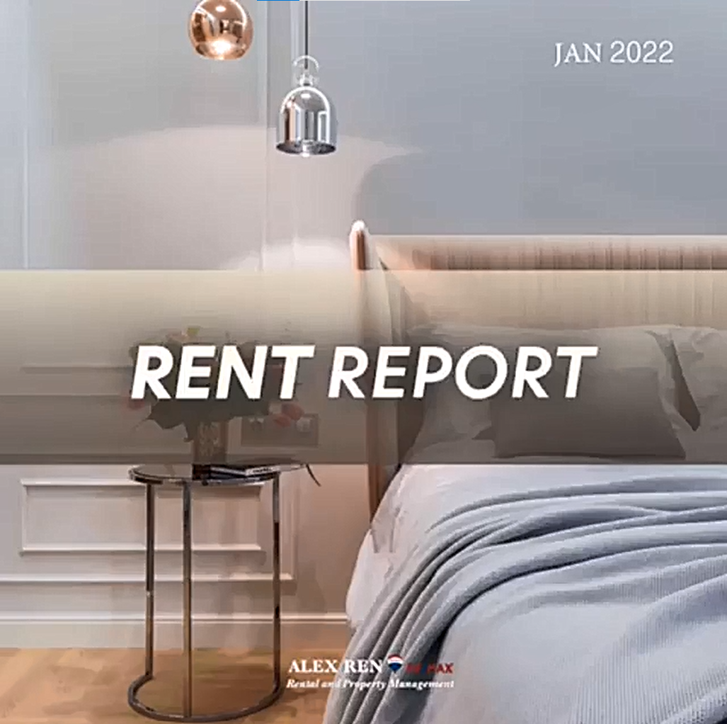 Canada Rent Report January 2022 | 加拿大各大城市最新租房信息 - 2022年1月
