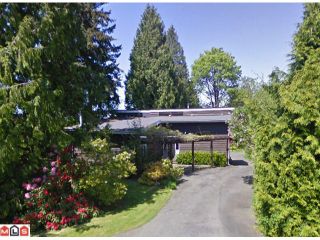 Photo 1: 12625 26A AV in Surrey: Crescent Bch Ocean Pk. House for sale (South Surrey White Rock)  : MLS®# F1114791