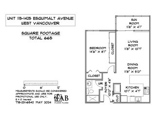 Photo 25: 115 1425 ESQUIMALT Avenue in West Vancouver: Ambleside Condo for sale in "Oceanbrook" : MLS®# R2880863