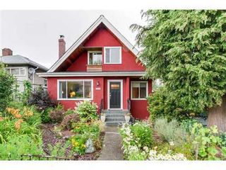 Photo 1: 4163 ETON Street: Vancouver Heights Home for sale ()  : MLS®# V1076893