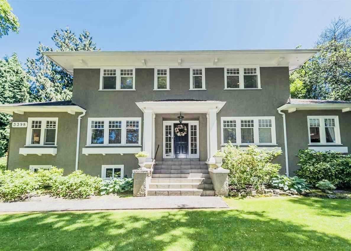 Main Photo: 3398 CYPRESS Street in Vancouver: Shaughnessy House for sale (Vancouver West)  : MLS®# R2800725